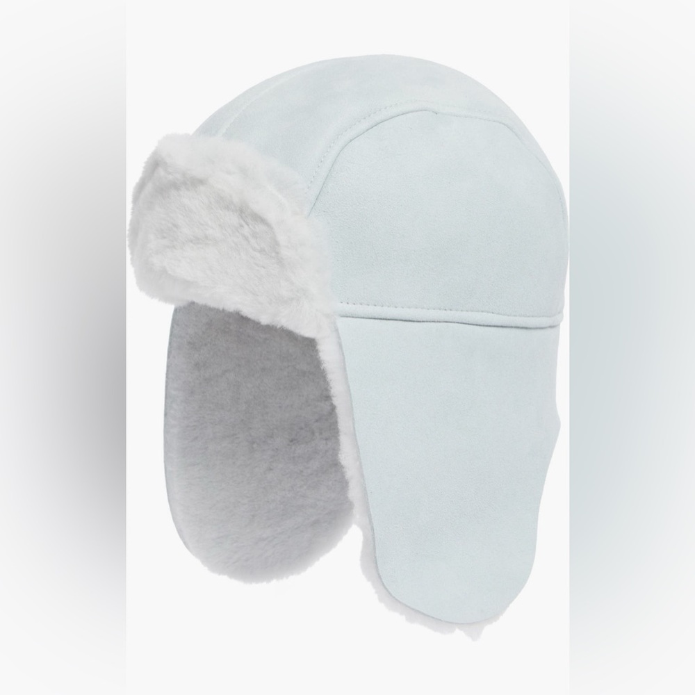 UGG genuine shearling trapper kids hat